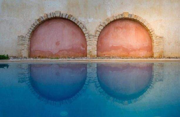 Kreta, Zouridi: Renoviertes Steinhaus aus dem 19. Jahrhundert mit Pool zu verkaufen