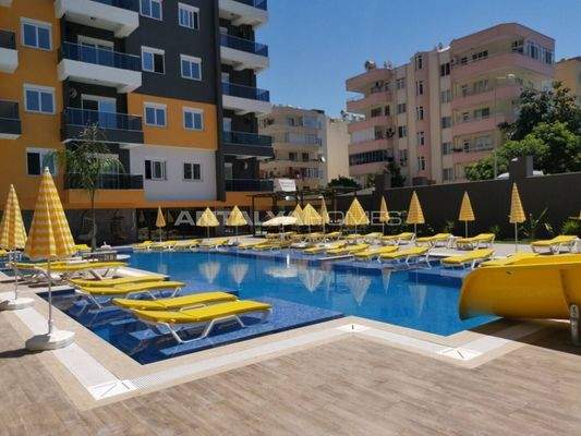 Central Flats 300 mt to the Sea in Mahmutlar Alanya