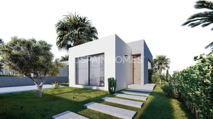Detached Villas on the Luxury Golf Course in Murcia Spain