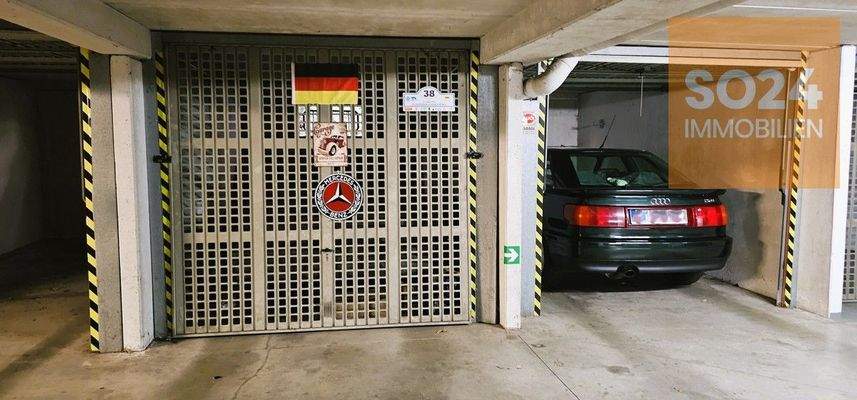 zwei Tiefgaragenplätze verschließbar