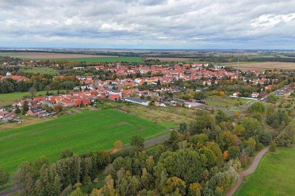 Ziesar aus der Vogelperspektive