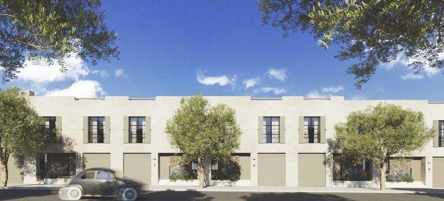 Neue Anlage von Reihenhäusern zum Verkauf am Meer in Molinar, Palma, Mallorca