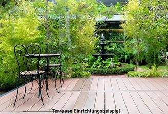 Terrasse Einrichtungsbeispiel 2