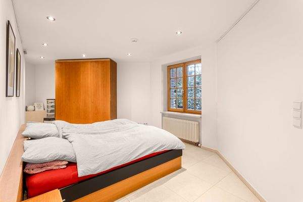 Schlafzimmer im Souterrain