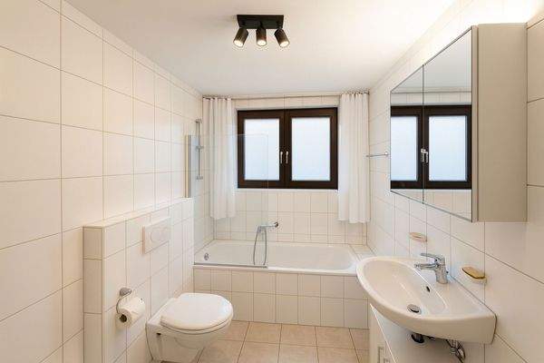 Tageslicht-Badezimmer