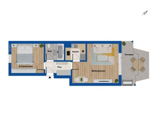 Grundriss Erdgeschoss