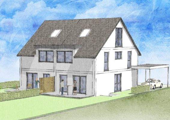 Unverbindliche Illustration eines bauähnlichen Projekts