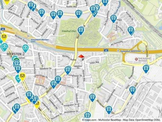 Geolyzer Kartenausschnitt