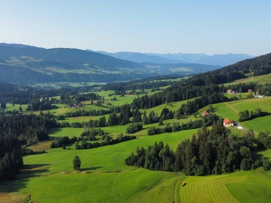 Idyllische Lage im Westallgäu