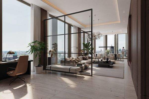 105 qm Wohnbereich 3,78 m hoch