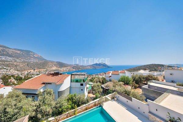 5-Bedroom Panoramic Sea View Villa in Kalkan Antalya