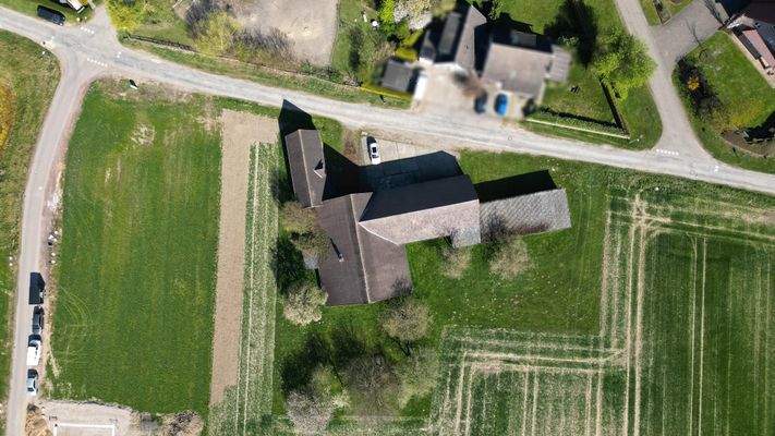 Vogelperspektive Hof