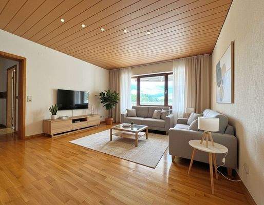 Wohnbereich virtuelles Homestaging