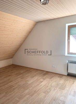 Schlafzimmer Dachgeschosswohnung