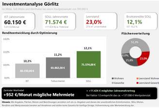 Investmentanalyse Fact-Sheet