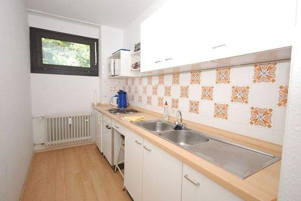 Küchenraum mit Einbauküche