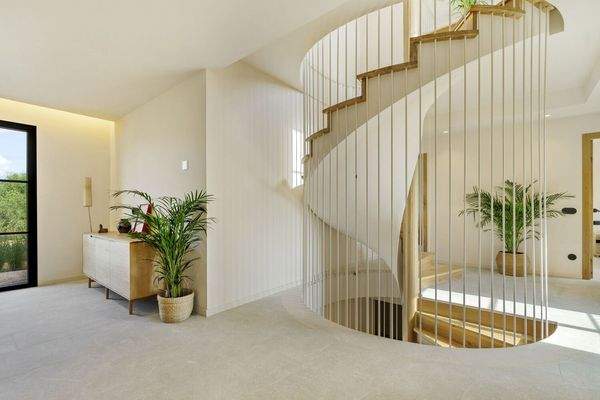 Stiege in das Obergeschoss