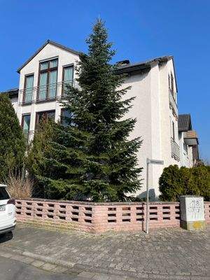 Straßenansicht / Gartenbereich 