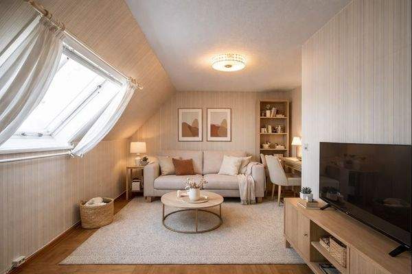 2. Obergeschoss: Zimmer - virtuelle Darstellung