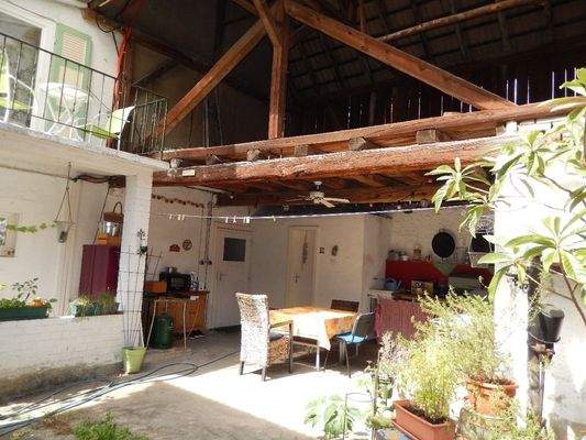 Überdachter Freisitz