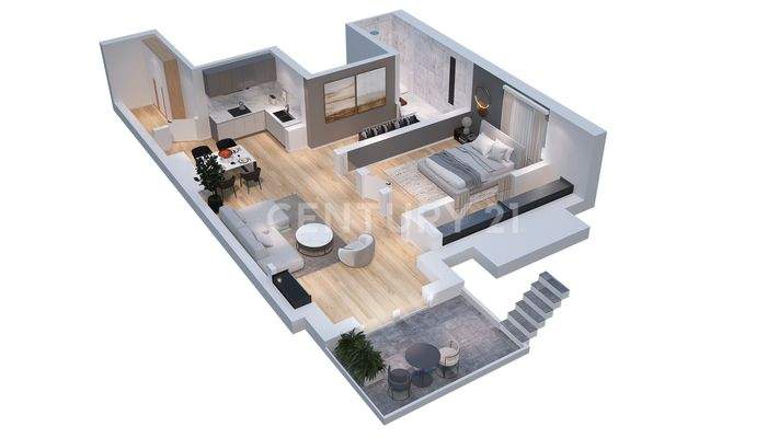 Grundriss visualisiert