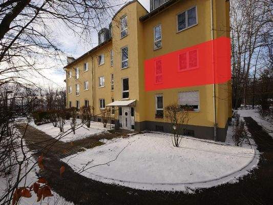  MARKIERT: Die WOHNUNG im I. OG