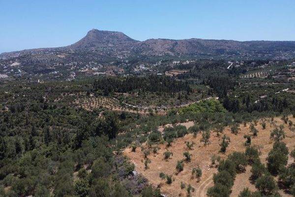 Kreta, Tsivaras: Grundstück in malerischer Lage mit Meerblick zu verkaufen