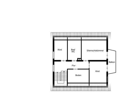Grundriss Dachgeschoss