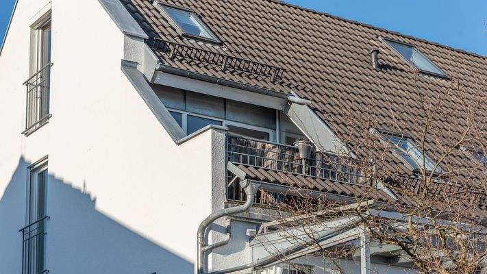 Dachterrasse in Südausrichtung