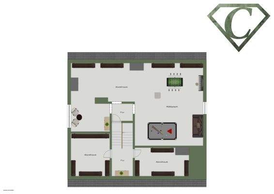 Grundriss Dachgeschoss