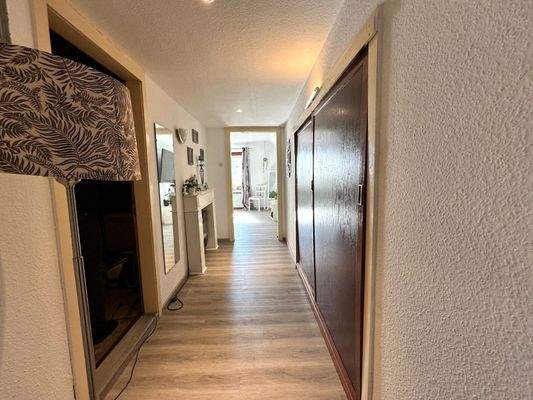 reichlich integrierter Stauraum