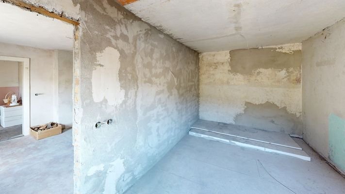 Rohbau im Nebenhaus
