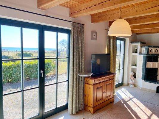 Wasserblick aus dem Wohnzimmer