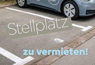 Hier ist ein Stellplatz zu vermieten