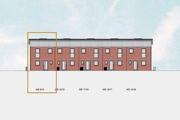 Eingangsansicht Haus 9