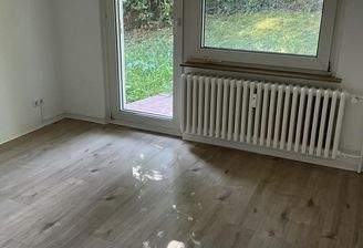 Wohnzimmer und Terrasse