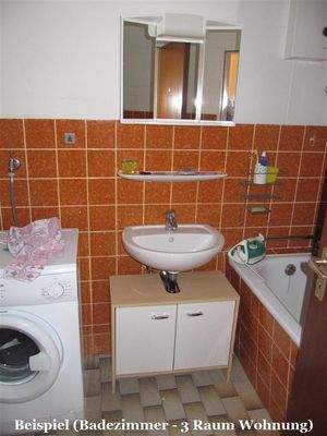 3 Raum Wohnung (Badezimmer)