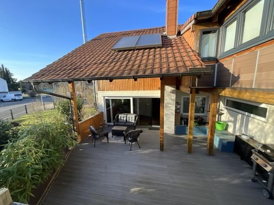 Terrasse und Garten