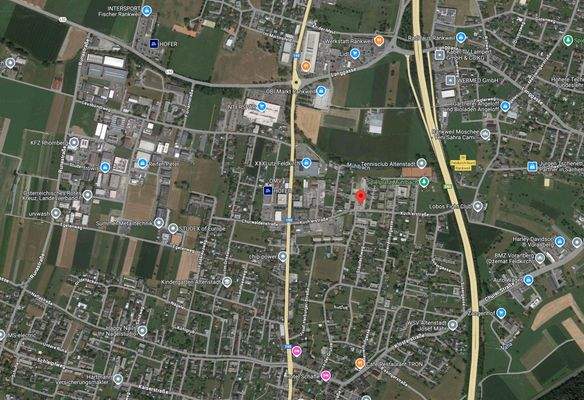 Infrastruktur Quelle Google Maps