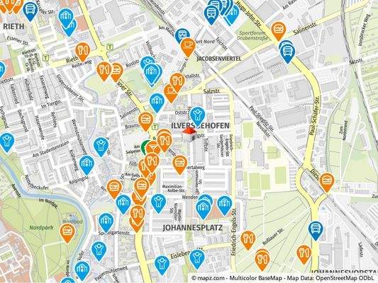 Geolyzer Kartenausschnitt