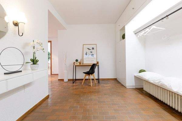 offener Eingangsbereich