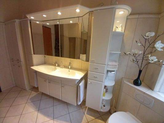 Tageslichtbad mit Wanne, Dusche, WC (2)