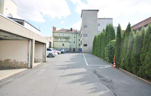 Blick in den Innenhof