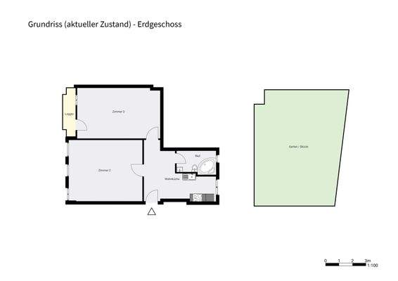 Grundriss - aktueller Zustand 