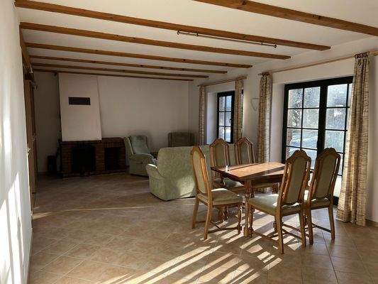 WE 2 - Wohn-Esszimmer (Kamin) 