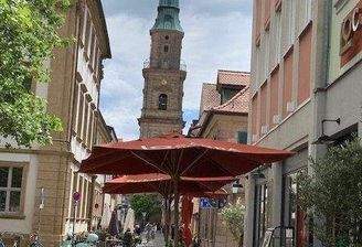 Nahe Umgebung-Blick zum Marktplatz