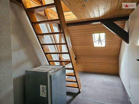 Aufgang Dachboden