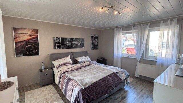 Das Schlafzimmer im EG