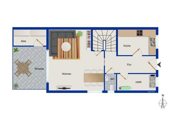 Grundriss Erdgeschoss