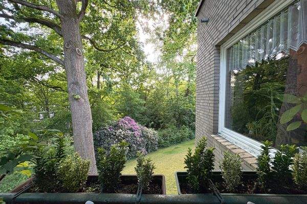 Balkonblick zum Haus